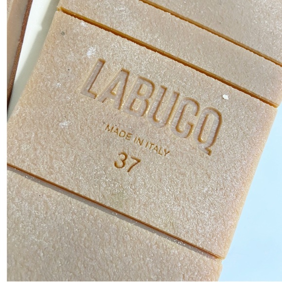 Labucq Mo Leather Sandals size EU37 US7-7.5 - Picture 9 of 9